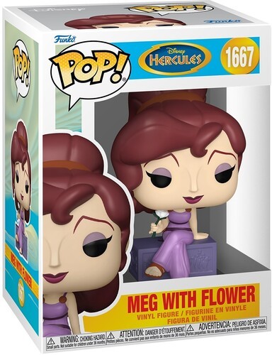 FUNKO POP! DISNEY: Hercules (25th Anniversary) - Meg with flower [New Toy] Vin