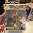 funko pop! rides vinyl toy story woody on bullseye 30th anniversary figure #1597