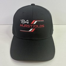1984 Oldsmobile Hurst Olds Hat 84 Black Red Silver Baseball Cap Embroidered 1984 Oldsmobile Hurst Olds Hat 84 Black Red Silver Baseball Cap Embroidered
