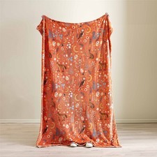 Catherine Lansfield Enchanted Twilight Animals So Soft Cosy Fleece Throw