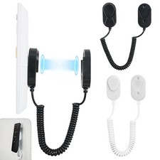 Magnetic Remote Control Holders 2 Pack with Spring Ropes Adhesive Wall-Mount