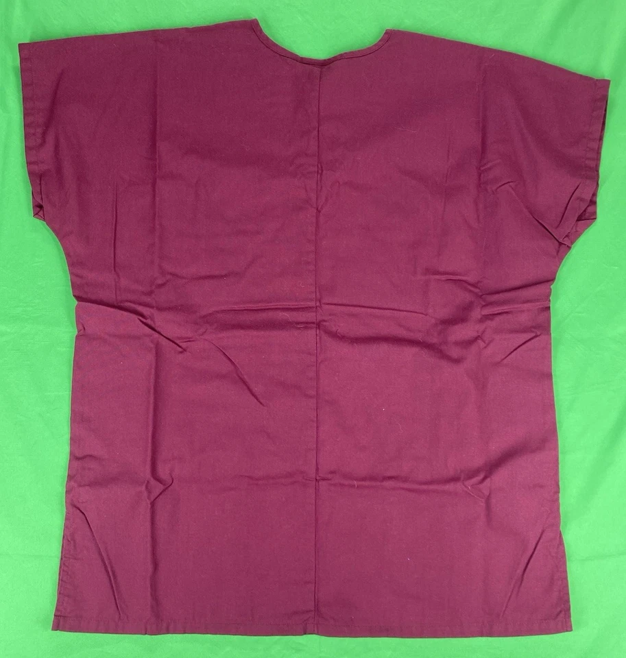 Medium Purple Simply Basic Scrub Shirt - Image 3 of 4