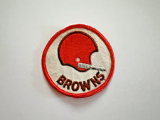 Vintage NFL Cleveland Browns Iron-On Patch.MINT.Same day Shipping. KOZAR