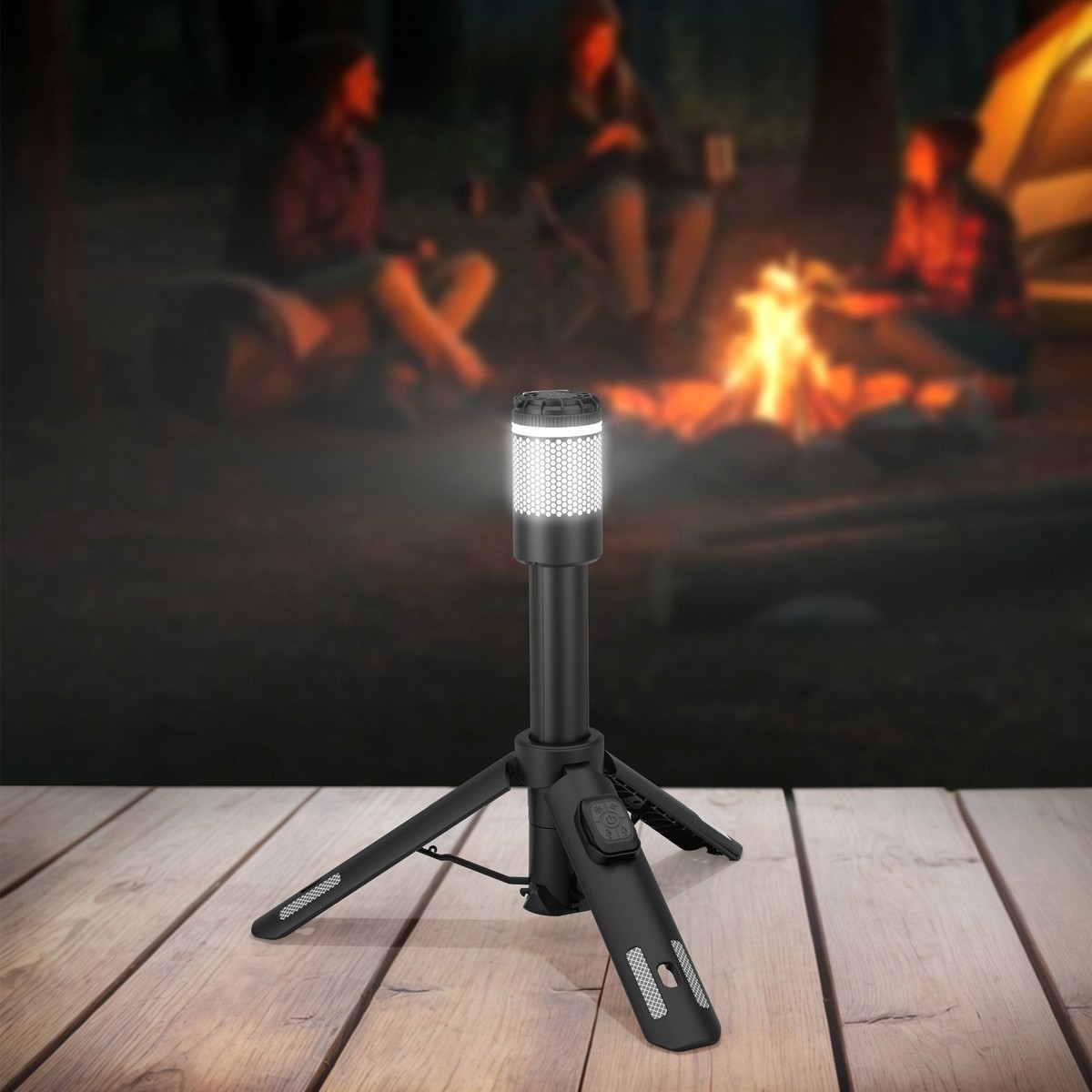 Infinity X1 2000 Lumen Telescopic Camp Light - Telescoping Tripod