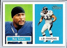 2002 Topps Heritage  Ray Lewis 73
