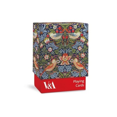 V&A William Morris Strawberry Thief Spielkarten