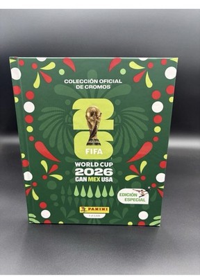 Panini FIFA World Cup 2026 GREEN Hard cover Limited ONLY 2026 album On HAND !!!