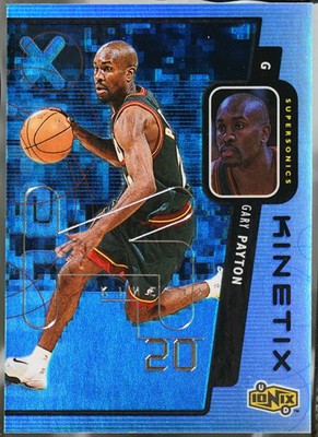 1998-99 Upper Deck Ionix - Kinetix Basketball Gary Payton #K16 EX