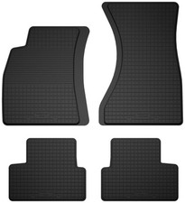 Gummifußmatten für: Audi A4 B9 (bj. 2015-) Schwarz Automatten 4-tlg set