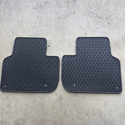 2018-2020 JAGUAR E-PACE X540 OEM Rubber Rear Left & Right Floor Mats LHD J9C2214