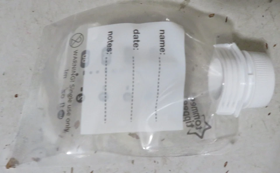 Tommee Tippee 6 oz 180 ml Pump and Go Bolsas de Leite Materno Sacos de Armazenamento 29 Pçs NOVO - Imagem 4 de 4