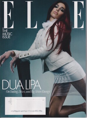 Elle May 2024 Dua Lipa The Music Issue (Magazine:  Fashion, Life Style)