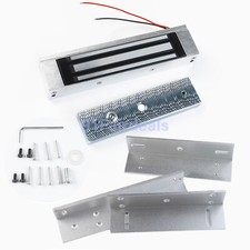 180KG/280KG Electronic Magnetic Lock Z L mounting kit for Door Control System US