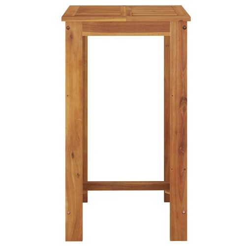Garden Bar Table 60x60x105 Solid Wood Acacia Y8S5 - Picture 3 of 6