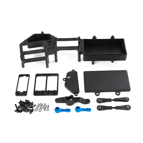 Double Steering Gear Box + 15T/17T Servo Arm set for Losi 5ive-t RV LT V5 XLT - Picture 8 of 10