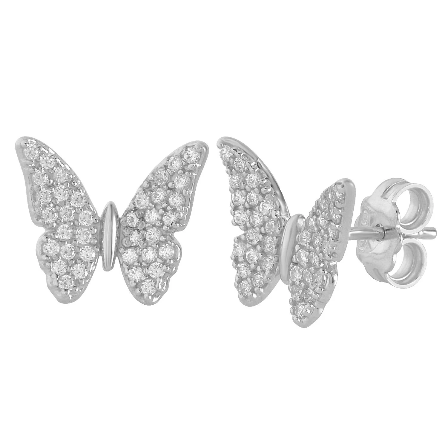 Yellow Gold Plated Fashion Stud Earrings