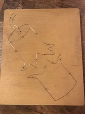 Accucut Ellison Wood Die cuts FIRECRACKER Jumbo 10x12 EUC July 4th America