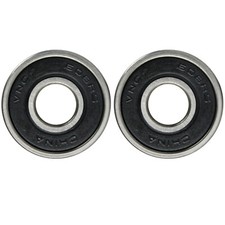 Lotes a granel de rodamientos de bolas de repuesto de juguete Fidget Spinner protector de goma negro/negro
