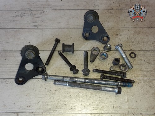 Cale-Pieds Passager Arrière Or-Bleu 9cm Pour SUZUKI GSXR 750 SRAD GSX-R 1996-99