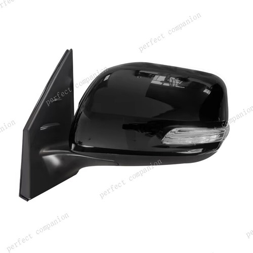 Left Side Door Mirror 9pin Heated Black For Toyota Land Cruiser LC200 2012-2016 - Picture 4 of 10