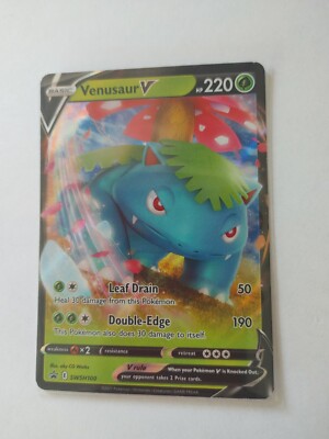 VENUSAUR V [SWSH100] PROMO | eBay