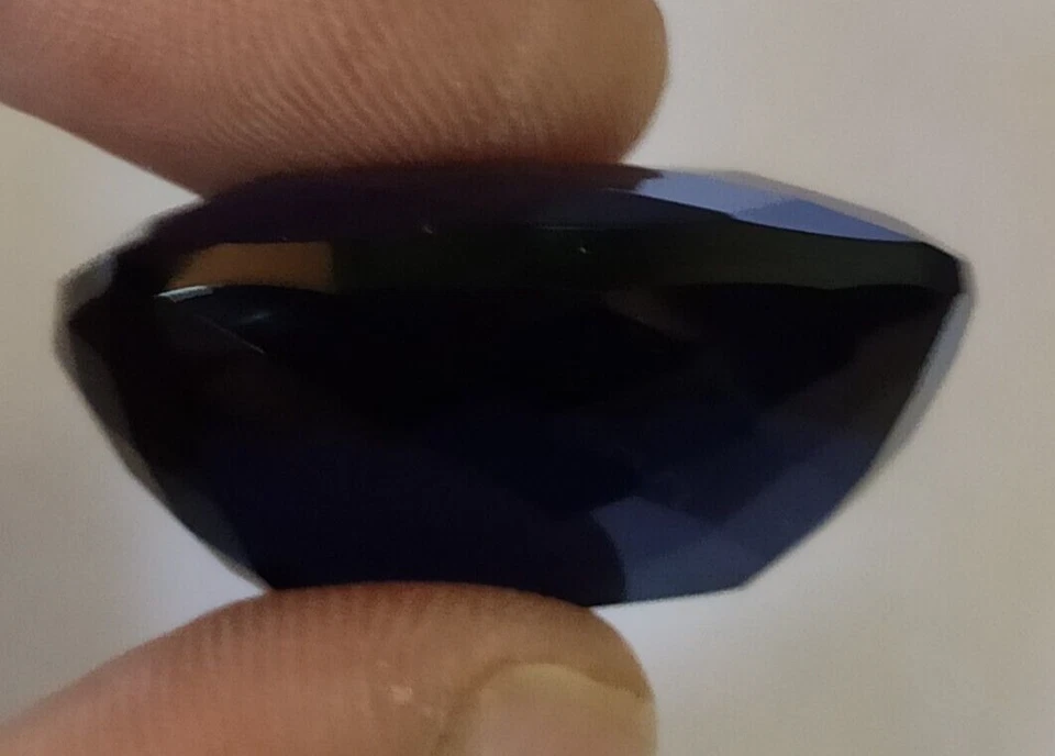 Large Blue Tanzanite 67.40 Ct. Cushion Faceted Cut Loose Gemstone Ring & Pendant - Image 3 of 4