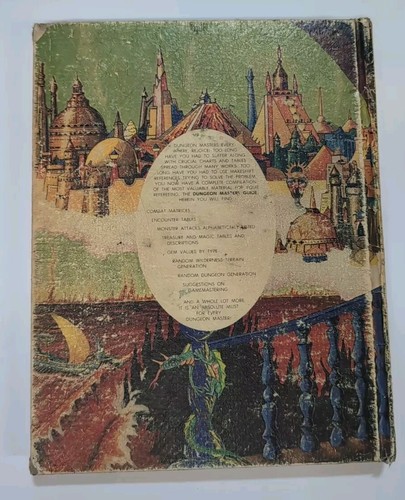 Dungeons and Dragons Dungeon Master's Guide First Print - Very Rough - Picture 2 of 10