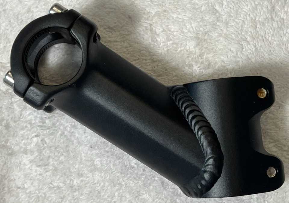 Unique Unmarked Aluminum Stem 70MM X 31.8MM X 1”, Black, Great Condition - Image 3 of 4