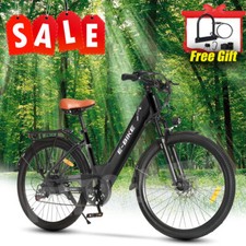 City E Bike For Adults 26" Electric Bicycle 750W Motor 25Mph Beach E-bike USA