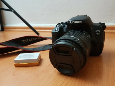 Canon Eos 700d Rebel T5i 18 0 Mp Digitalkamera Schwarz Kit M