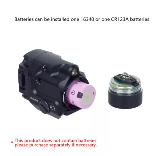 Linterna Arma Táctica 1000 Lúmenes LED Luz Estroboscópica 20mm Antorcha Montaje en Riel - Imagen 3 de 12