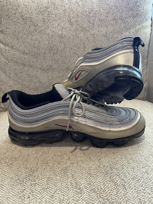 Size 12 Nike Air VaporMax 97 Silver Bullet 2018