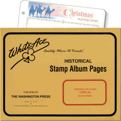 White Ace Topical Pages -  Christmas, 12 pack