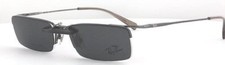 Custom-Made Polarized CLIP-ON Sunglasses To Fit Ray-Ban RB8582 51x19 8582 Rayban