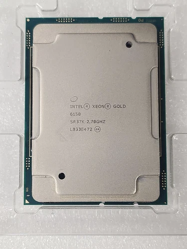 INTEL XEON  GOLD 6150 SR37K 2.7GHZ 24.75M 18 CORE 165W CPU PROCESSOR