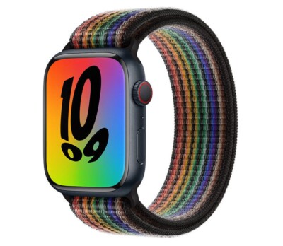 Nylon Sport Loop für Apple Watch Series 11 10 9 8 7 SE Stoff Band Armband Sport