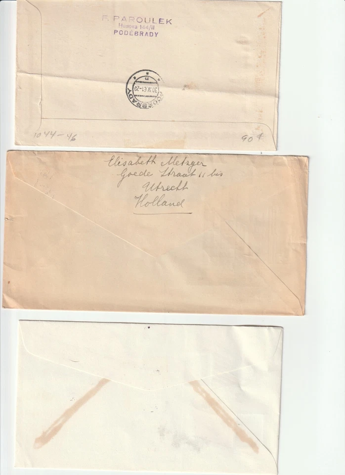 (3) WORLDWIDE FIRST DAY ISSUE COVER ENVELOPES USA/NETHERLANDS/CZECHOSLOVAKIA - Image 2 of 2