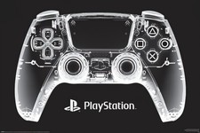 PlayStation - Gaming Poster (PS5 - X-Ray Game Controller) (Size: 36" x 24")
