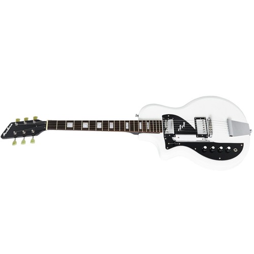 Airline Guitars Twin Tone LEFTY - White, Left-Handed, Supro Dual Tone - inspired - Picture 2 of 2
