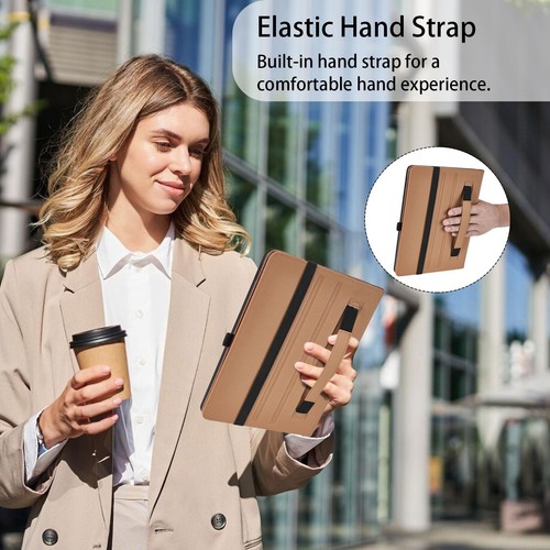 Lenovo Tab P12 12.7 Pouces 2023 Coque avec Porte Stylo Premium PU Cuir Housse de Protection... - Photo 6/7