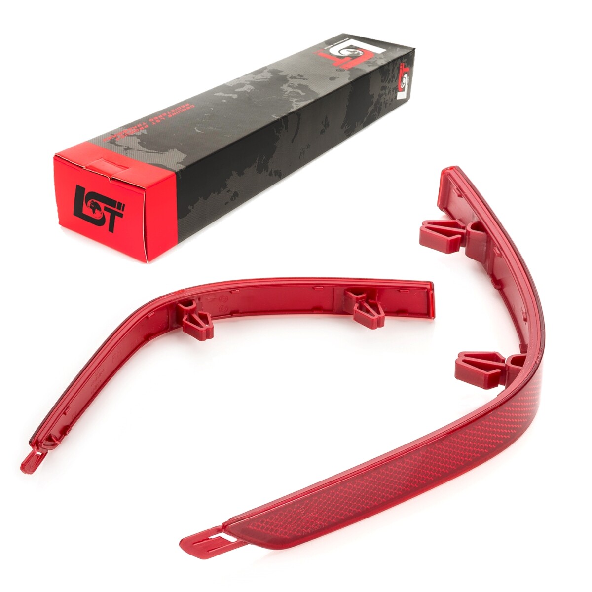 Heckstoßstangen Reflektoren Für VW T5 - 2x Rot Links & Rechts