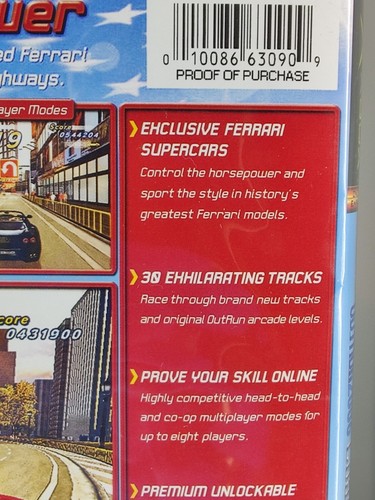 Custom OutRun 2006 Coast 2 Coast (Microsoft Xbox) Ersatzhülle keine Disc - Bild 23 von 23