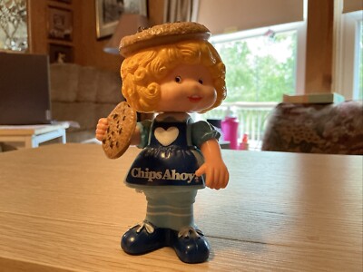 Vintage Nabisco Chips Ahoi! Cookie Vinyl Puppe Chocolate Chip 1983 Talbot Toys