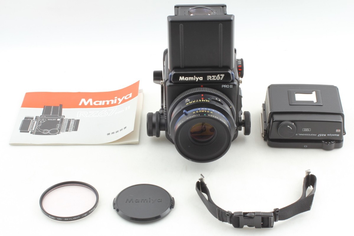 MINT w/ Strap】 Mamiya RZ67 Pro II Film Camera SEKOR Z 127mm