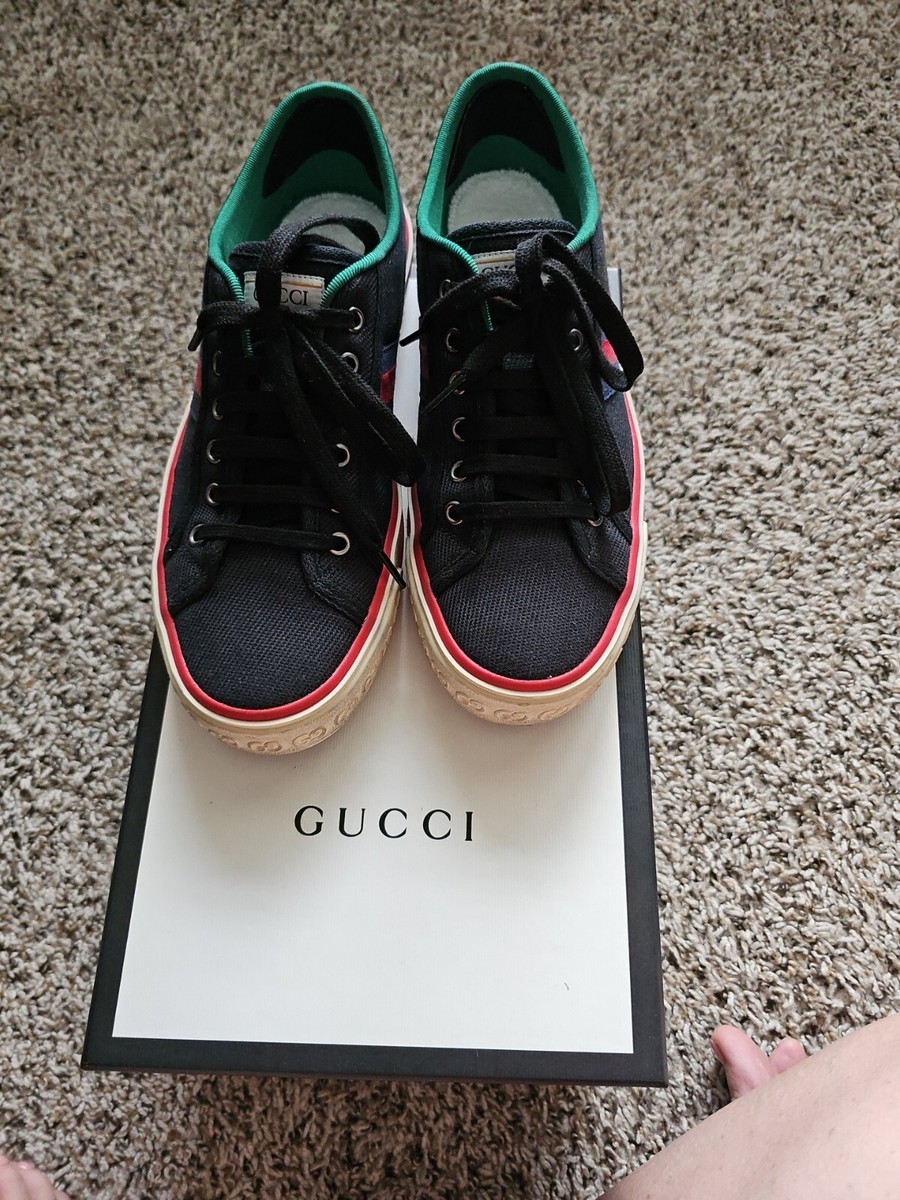 Size 7 - Gucci Tennis 1977 Black Cotton for sale online | eBay