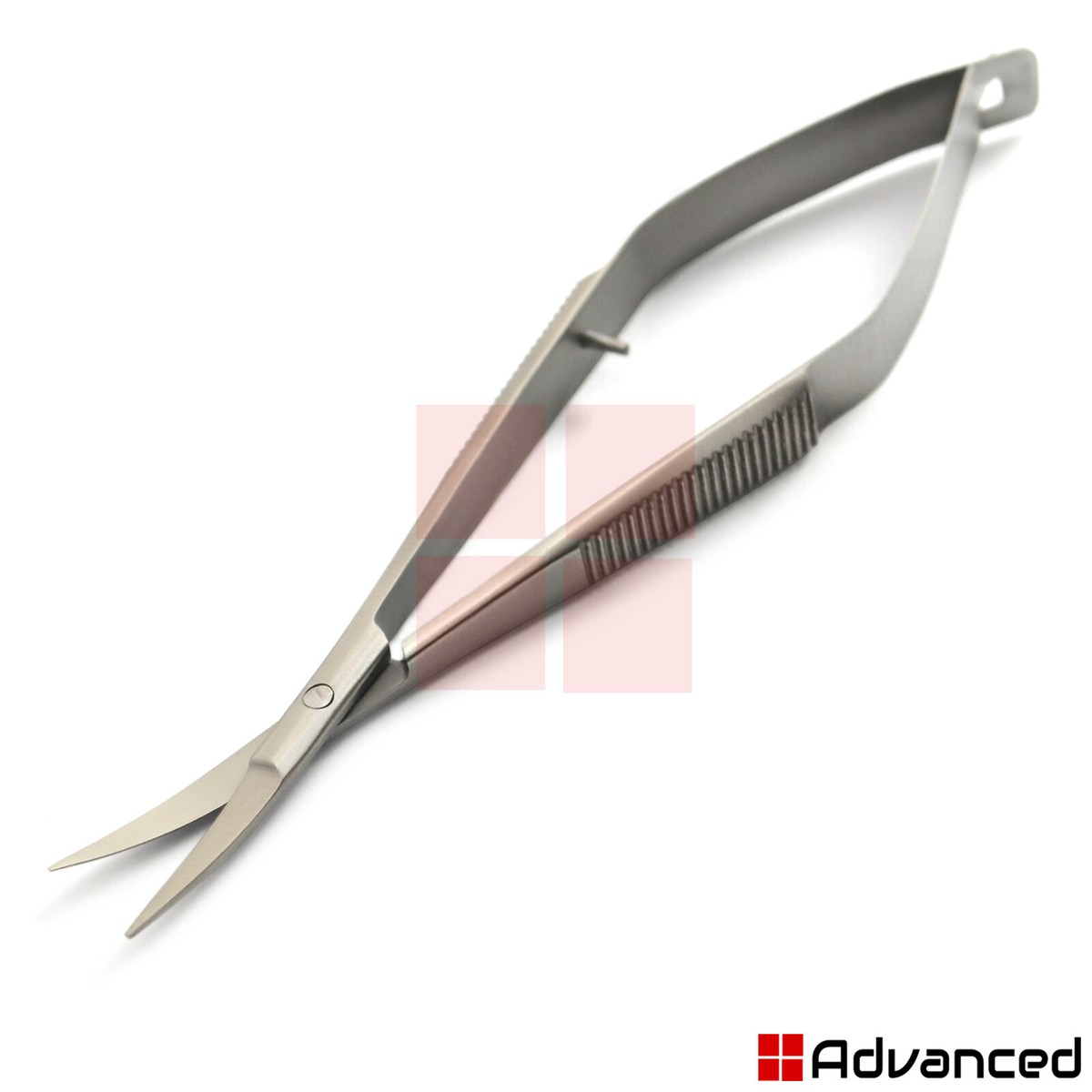 Set De 2 Instruments Microchirurgicaux Castroviejo - Ciseaux Et Porte-aiguille - Neuf