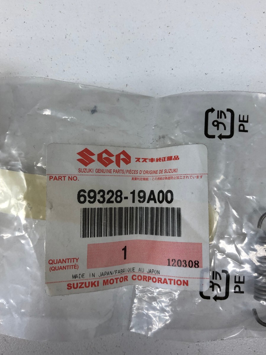 Suzuki OEM NOS Original Genuine Motorcycle P/N 69328-19A00 Vintage