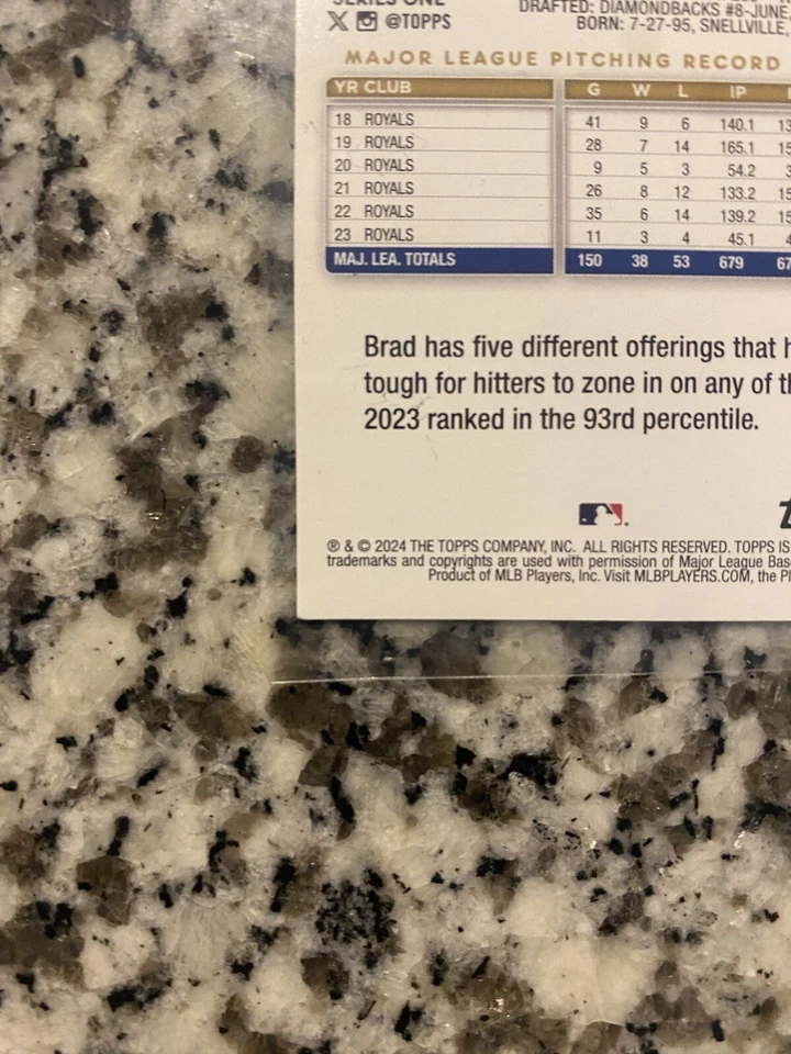 Brad Miller Topps 2024 15/50 Foto 4 de 4