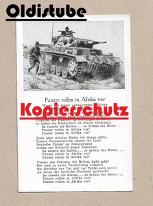 Ak Lied Panzer Rollen In Afrika Vor Postkarte Ansichtskarte Wehrmacht Ebay details zu ak lied panzer rollen in afrika vor postkarte ansichtskarte wehrmacht