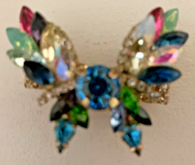 SALE! ERICKSON BEAMON - HAIR BARRETTE CLIP BUTTERFLY WITH  display picture 2